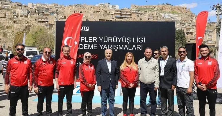 Spor Toto Kulüpler Yürüyüş Ligi 1. Kademe Yarışması Mardin’de yapıldı