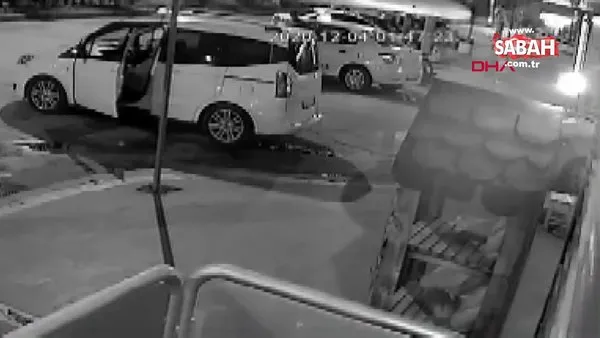 Adana'da gideceği yere 10 liraya götürmeyen taksicinin aracını çalıp istediği yere gitti, gözaltına alındı | Video