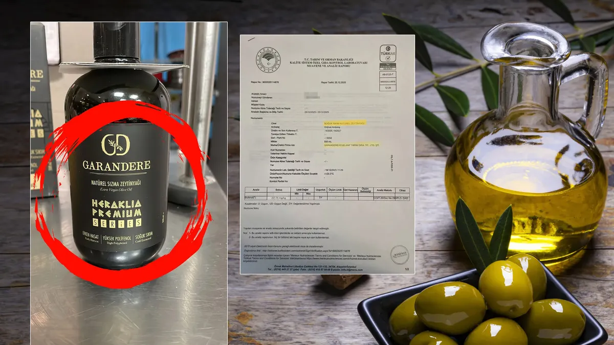 Coğrafi İşaret maskesiyle 'polifenol' oyunu: Garandere etikette 933, şişede 251