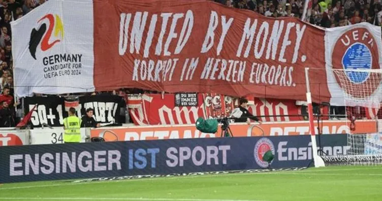 Alman futbolunda EURO 2024 protestosu