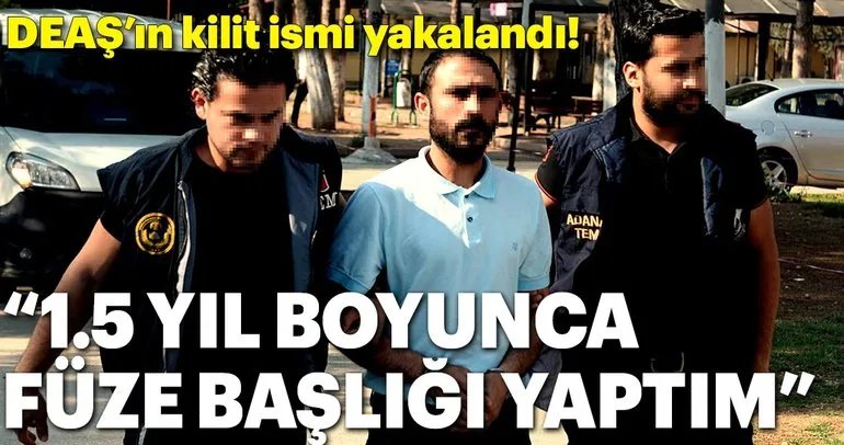 Son dakika: DEAŞ’ın füzecisi, Adana’da atık toplarken yakalandı