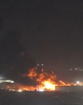 Irak’ta petrol tesisi alevlere teslim oldu
