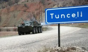 Tunceli’deki terör operasyonu