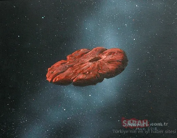 Oumuamua uzaylılara ait bir gemi değil! Gizemli gök cisminin sırrı ortaya çıktı