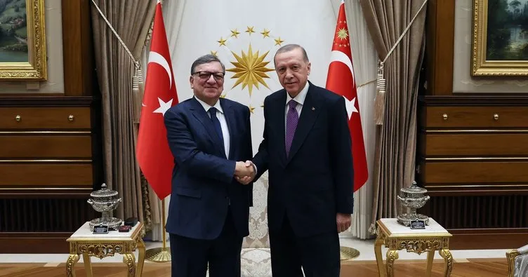 Başkan Erdoğan, eski AB Komisyonu Başkanı Barroso’yu kabul etti