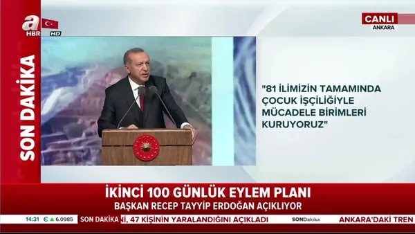 Cumhurbaşkanı Erdoğan: Elektronik maden projesi başlatılacak
