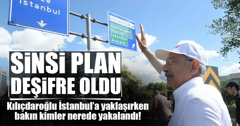 Sinsi plan deşifre oldu