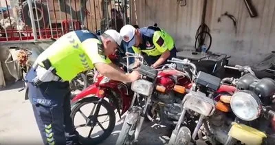 Eyyübiye’de dev operasyon! Çok sayıda motosiklet ele geçirildi! #sanliurfa