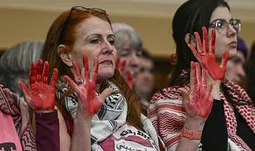 ABD Kongresi’nde Gazze ve Yemen protestosu