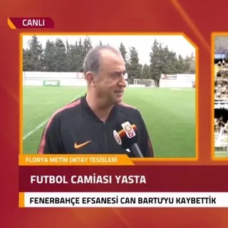 Fatih Terim'den Can Bartu mesajı