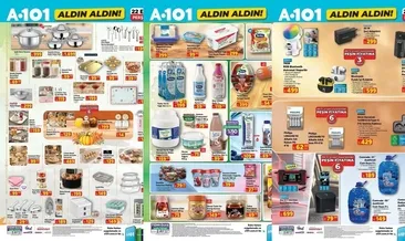 A101 AKTÜEL 22 EKİM PERŞEMBE! A101 aktüel indirimlerinde: çelik sahan seti, baharatlık, 4 bölmeli organizer