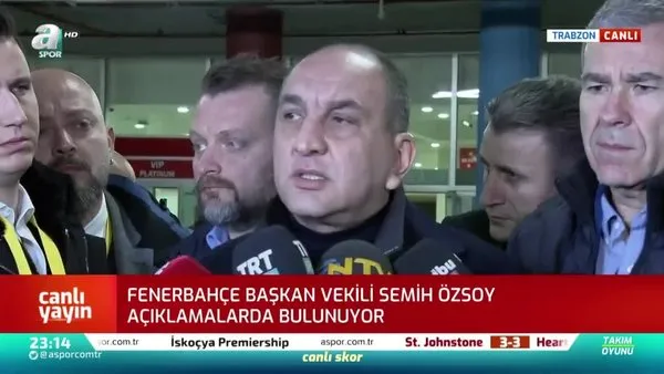 Fenerbahçe başkanvekili Semih Özsoy: Biz yine de şampiyon olacağız