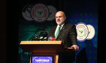 Çaykur Rizespor’un yeni başkanı Tahir Kıran