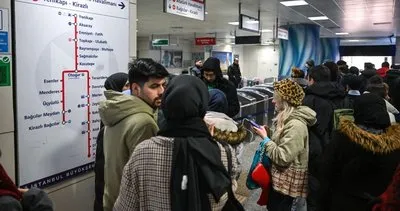 İstanbul’da bazı metro seferleri yapılamıyor! Vatandaş isyan etti: Hem işe geç kalıyorum hem de burada zulüm çekiyorum...