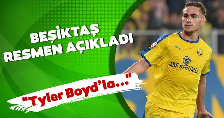 Beşiktaş’tan son dakika transfer haberleri! Beşiktaş’tan Tyler Boyd açıklaması