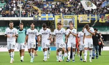 Serie A’da Napoli, Hellas Verona’yı 3-1 yendi