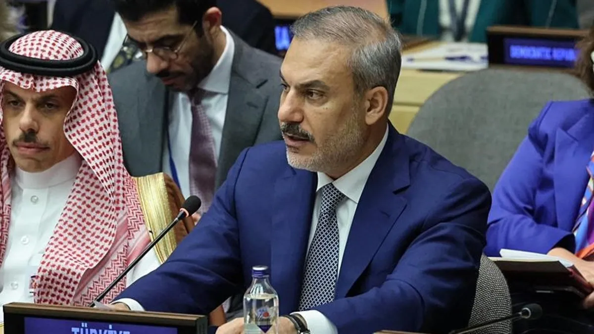 Bakan Fidan'dan uluslararası topluma Gazze için uyanış çağrısı