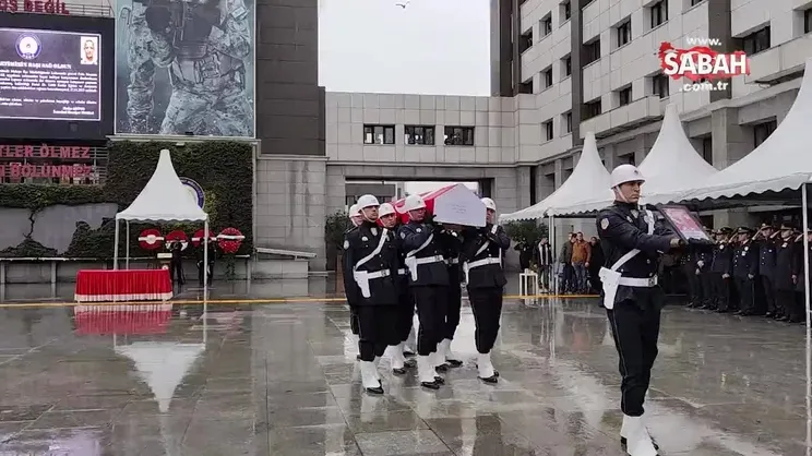 Şehit polise son görev | Video