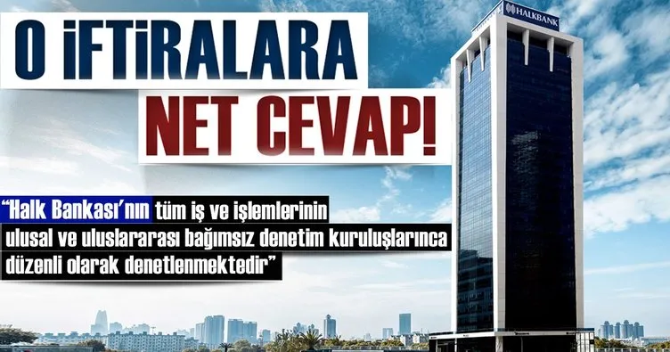 Halk Bankası'ndan açıklama