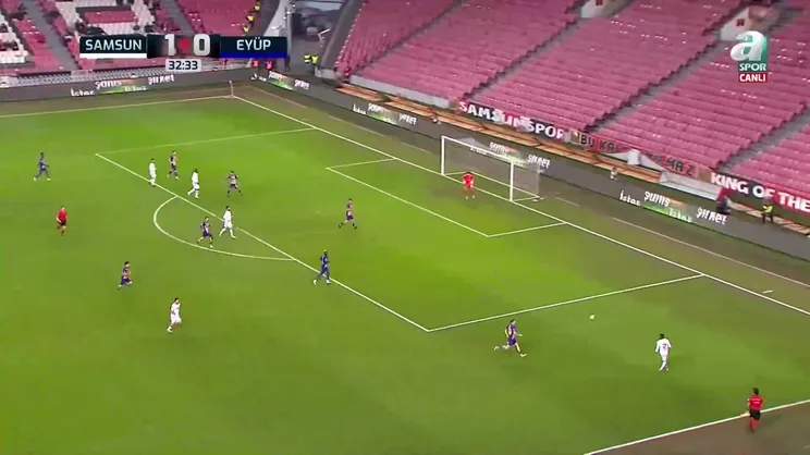 GOL | Samsunspor 2-0 İkas Eyüpspor