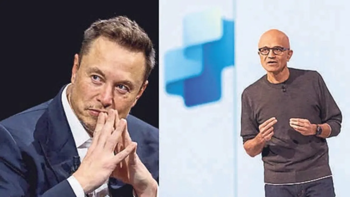 Elon Musk ile Microsoft’un patronu Nadella atıştı