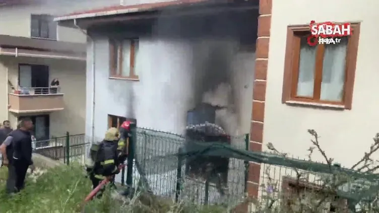 Binada yangın dehşeti! 7 yaşındaki çocuk hayatını kaybetti | Video