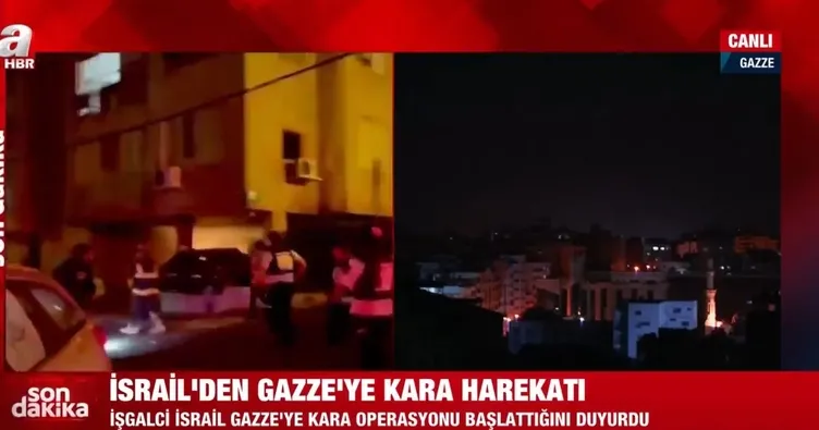 Son dakika haberler: İşgalci İsrail ordusu çığrından çıktı! Karadan saldırmaya başladılar