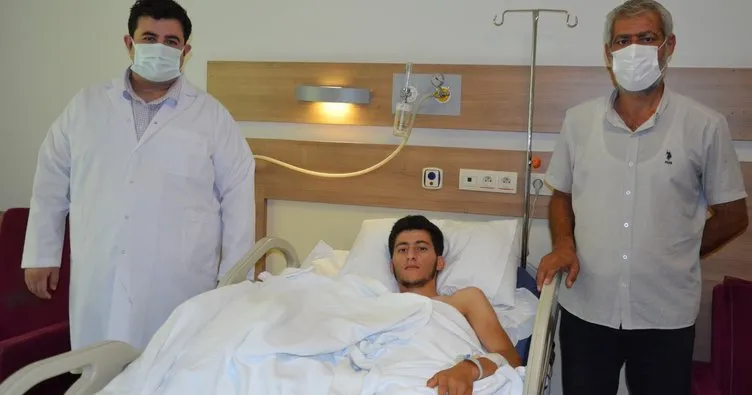Mardin’de yaralandı, Şanlıurfa’da şifa buldu