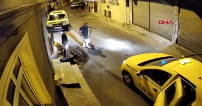 İstanbul Şişli’de bir kadının kocası tarafından kaçırılma anı kamerada