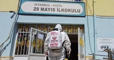 Fatih’te okullarda kapsamlı temizlik