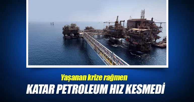 Katar Petroleum ihracatta hız kesmedi