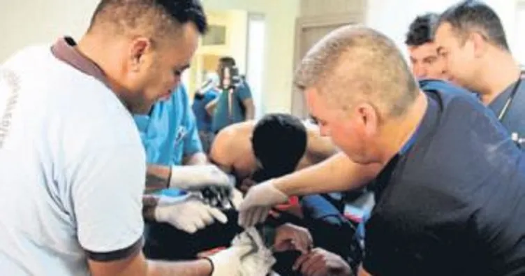 Acemi balıkçı kendini avladı