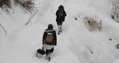 Van’da okullara kar tatili #van
