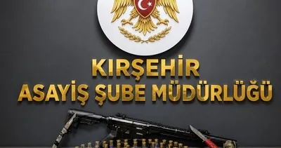 Kırşehir'de uyuşturucu ve silah operasyonu #kirsehir