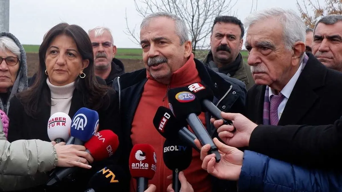 DEM Partili Bakırhan: Heyetimiz Başkan Erdoğan ile görüşmek için başvuru yapacak DEM Partili Bakırhan: Heyetimiz Başkan Erdoğan ile görüşmek için başvuru yapacak