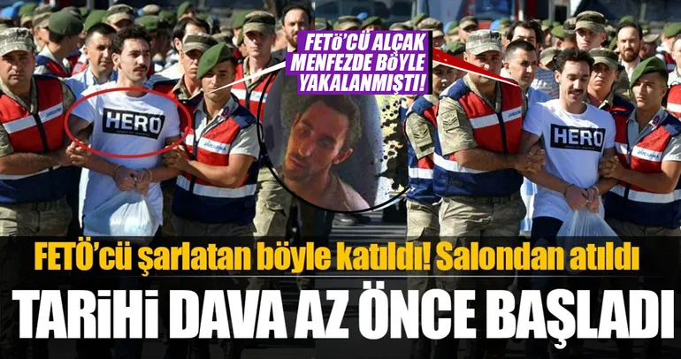 FETÖ’cü şarlatan salondan atıldı
