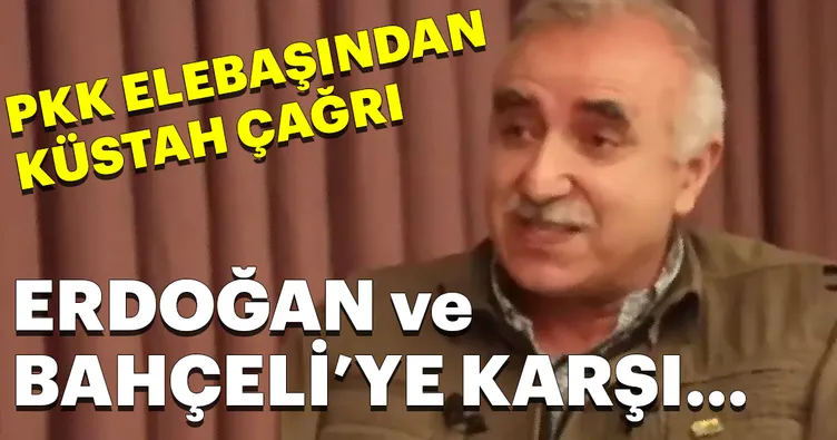 PKK elebaşı Murat Karayılan'dan küstah çağrı!