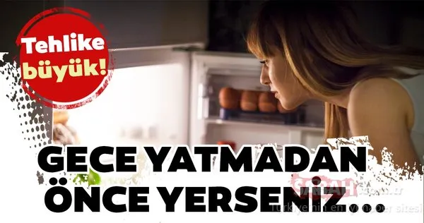 Bu besinler kötü rüyalar görmenize neden oluyor! İşte uykunuzu kaçıracak besinler...