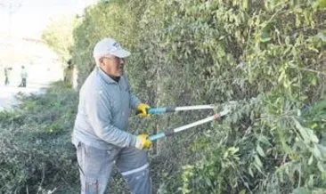 Parklar kış bakımına alındı