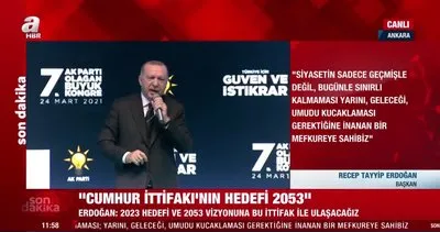 Başkan Erdoğan’dan 2071 vurgusu İman varsa, imkan vardır | Video