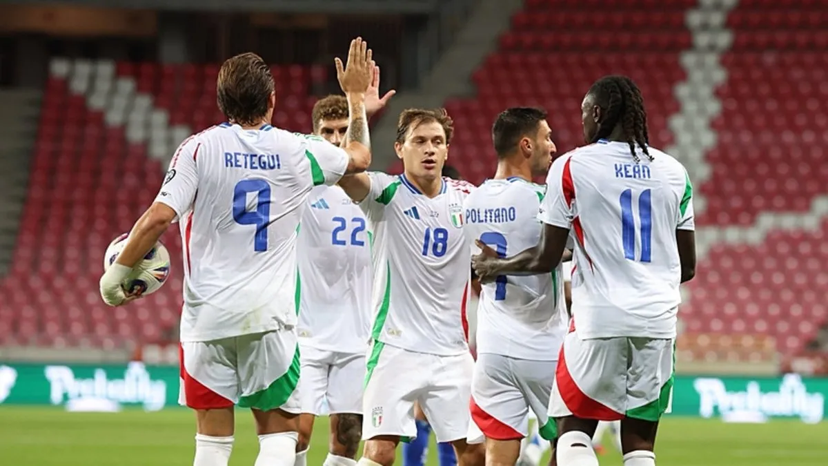 9 gollü maçta kazanan İtalya