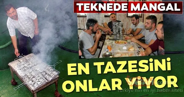 Hamsinin en tazesini onlar yiyor
