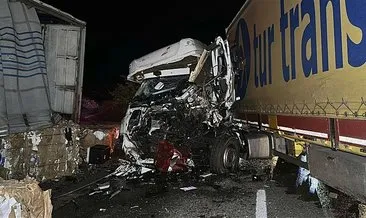 Edirne’de dehşete düşüren kaza: 1 ölü 