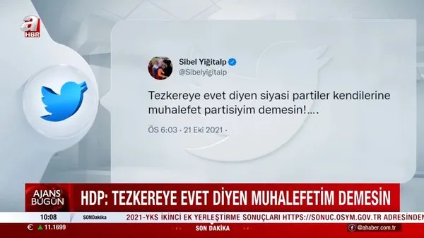 HDP'den ittifak ortakların gözdağı! 'Tezkereye evet diyen muhalefetim demesin'