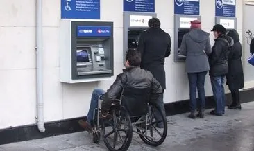 Engelli vatandaşlar için ATM duyurusu
